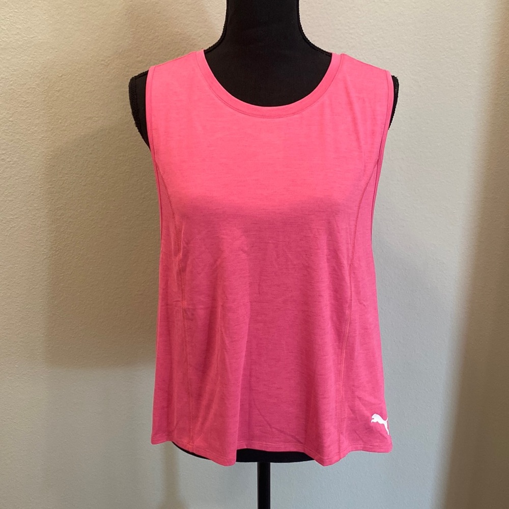 PUMA invert cropped tank